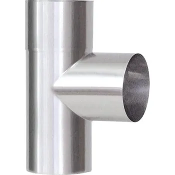 Kouřovod Komínový T-kus 90°, ø 140mm, tl. mat. 0,5mm