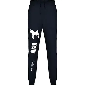 Pánské tepláky s potiskem vašeho psa Námořnická modrá L