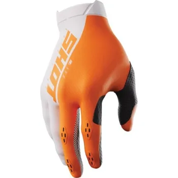 Moto oblečení Motokrosové rukavice Shot Lite neon orange 8