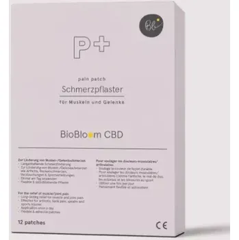 Náplast AgroBio - Náplasti s výtažkem z konopí 12 ks