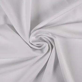 Látka matná na plavky, fitness oblečení bílá