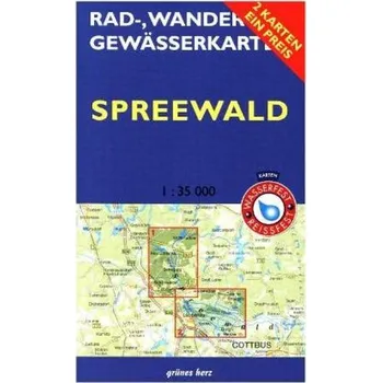 Rad-, Wander- & Gewässerkarte Spreewald, 2 Bl.
