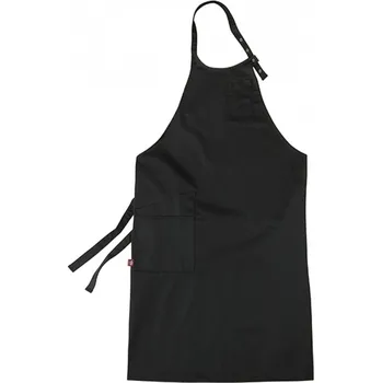 Kuchyňská zástěra CG Workwear Someliérská nemačkavá zástěra Vittoria s malou náprsní kapsou Barva: Černá, Velikost: 105 x 75 cm CGW1135