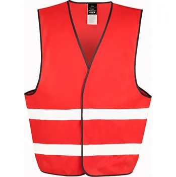 Result Unisex bezpečnostní reflexní vesta R200X Red S/M