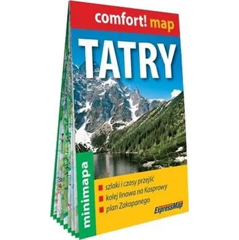 Cestování Tatry - mapa turystyczna + Zakopane lam w.2024 - praca zbiorowa