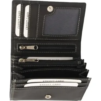 Peněženka Kožená peněženka LandLeder 1912-20 černá