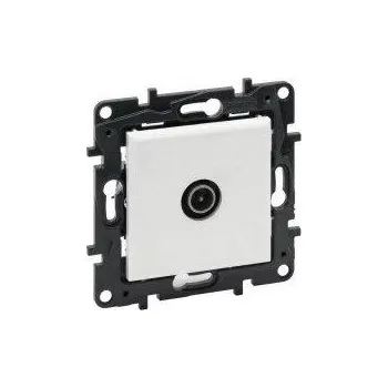 Elektrická zásuvka LEGRAND Zásuvka NILOÉ STEP 863172 TV průběžná bílá 863172