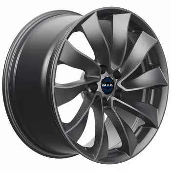 Alu kolo Alu disk MAK SOLAR 8.5x18, 5x114.3, 64.1, ET40 GLOSS GUN METALLIC