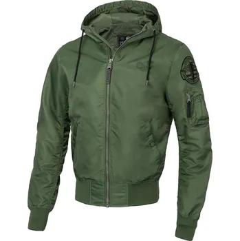 PitBull West Coast - pánská bunda STARWOOD 2 olivová M