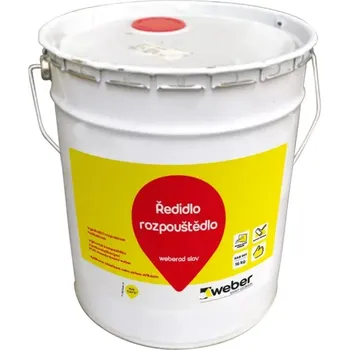 beton Weber Ředidlo, rozpouštědlo Weberad solv 16 kg