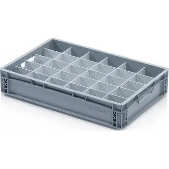 Úložný box Příčka pro EURO přepravku 60x40x12 cm - krátká