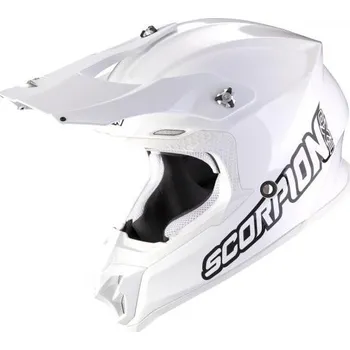 Helma na motorku Moto přilba SCORPION VX-16 EVO AIR solid bílá XS
