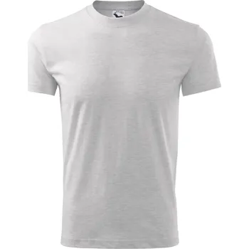 Dívčí tričko Malfini Basic Dětské triko 138 světle šedý melír 158
