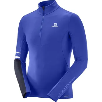 Pánské tričko SALOMON triko S/Race M surf the web 18/19 - M