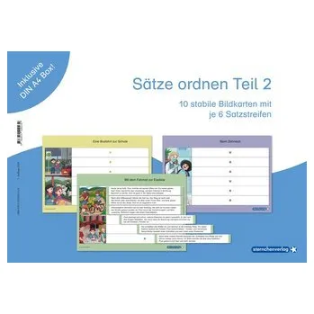 Německý jazyk Sätze ordnen Teil 2 - Langhans, Katrin