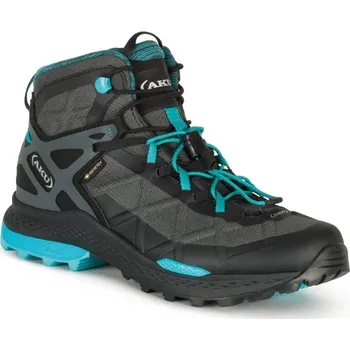 Dámská treková obuv Boty AKU Women Rocket Mid Dfs GTX Barva: Black-Turquoise, Velikost: 42 EU