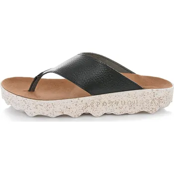 Dámská obuv ČERNÉ KORKOVÉ ŽABKY ASPORTUGUESAS Cami