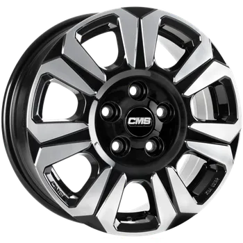 Disk Alu disk CMS C31 6.5x17, 5x130, 78.1, ET60 Diamond Black Gloss