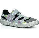 Jonap Danny šedá motýlci barefoot sandály Velikost boty (EU): 22, Vnitřní délka boty: 145, Vnitřní šířka boty: 64