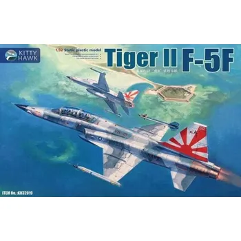 Plastikový model Kitty Hawk 1/32 Tiger II F-5F