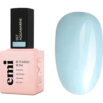 Lak na nehty emi E.MiLac PA Aquamarine #057, 9 ml. - Barevný gellak