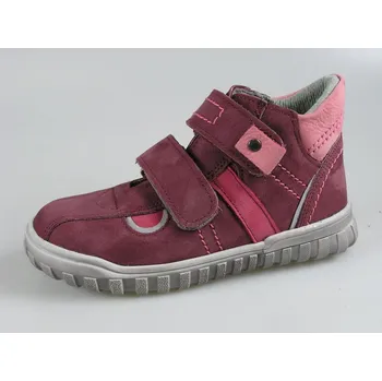 Dívčí obuv ESSI dětská kotníková obuv S 2470 vínová Velikost: 28