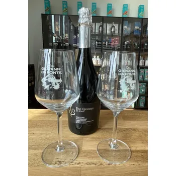 Sklenice Sklenička prosecco Don Giovanni Da Ponte