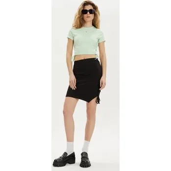 Pánské tričko Tommy Jeans T-Shirt DW0DW17902 Zelená Slim Fit XS