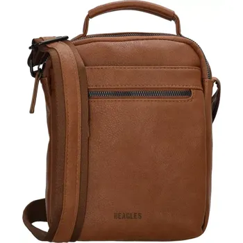 Pánská kožená crossbody taška přes rameno hnědá Beagles Toledo 21671 - stylová a praktická s nastavitelným popruhem | Cooltovka.cz