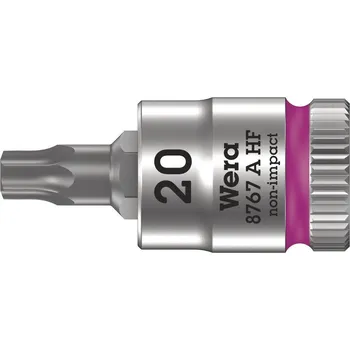 Příslušenství k nářadí 8767 A HF TORX® Zyklop zástrčný nástavec, s přidržovací funkcí, upínací část 1/4", TX 20 x 28 mm [05003364001]