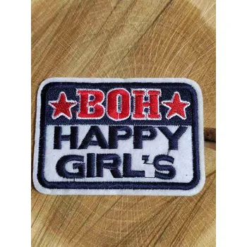 Nášivka Nažehlovačka Happy Girl's