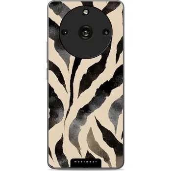 Pouzdro na mobilní telefon Lesklý kryt Mobiwear Glossy - Realme 11 Pro Plus - GA53G Zebří (Prémiové lesklé pouzdro, obal, kryt Mobiwear Glossy na mobil Realme 11 Pro Plus - GA53G Zebří, materiál Plast + TPU silikon - krytí po všech stranách, neošoupatelný potisk, tenké provedení,)