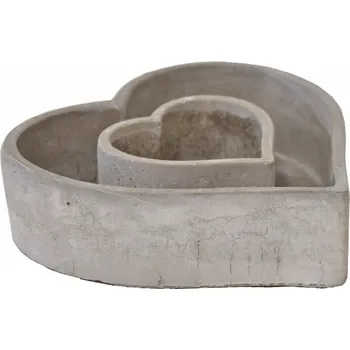 Květináč Harasim Duo květináč 22 x 22,5 cm šedý