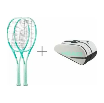Tenisová raketa 2x Head tenisová raketa BOOM MP L 2024 ALTERNATE + 1x Bag TOUR RACQUET BAG L L1