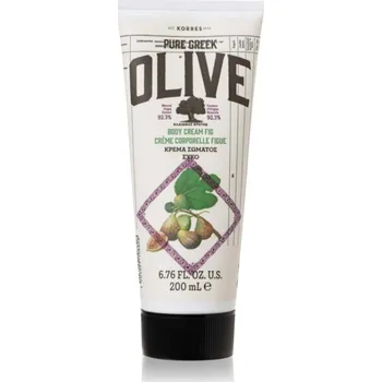 Tělový krém Korres Pure Greek Olive & Fig hydratační tělové mléko 200 ml