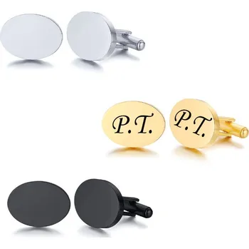 Manžetový knoflíček Manžetové knoflíky Oval