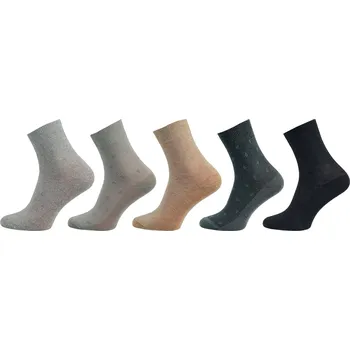 Dámské ponožky Dámské ponožky NOVIA | Lux MIX 1090 - balení 5 párů Velikost: 24 ( 37 )