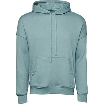 Pánská mikina Canvas Unisex mikina s kapucí CV3729 Heather Blue Lagoon XL