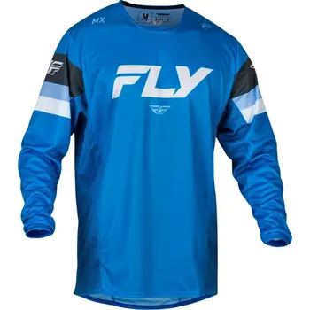 Moto bunda Dres KINETIC PRIX, FLY RACING - USA 2024 (modrá/šedá/bílá) 2XL