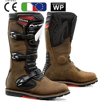 Moto obuv Moto boty FORMA BOULDER hnědé 42