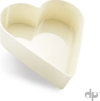 Obal na květináč Ikebana Srdce 2 Barva: Krémová