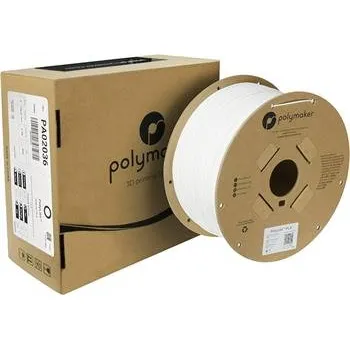 Filament Polymaker PolyLite PLA Filament True White 3kg, bílá