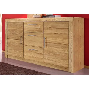 Komoda Dřevěná komoda DUB masiv - STEFI STEFI14D