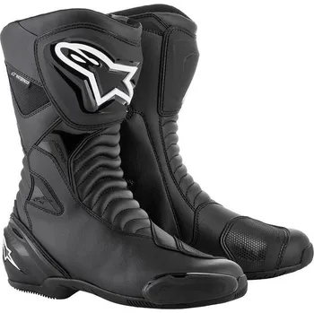 Moto obuv Boty SMX-S WATERPROOF, ALPINESTARS (černé) 2026 48