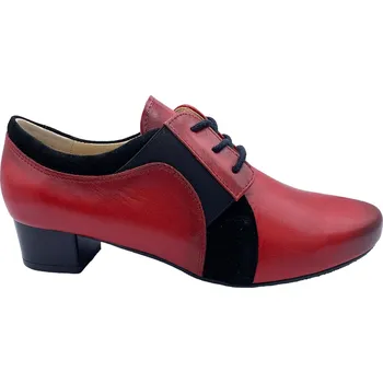 Dámské kozačky Dámská kožená mokasína na podpatku Barton 2483 červená Velikost: 40 (EU)