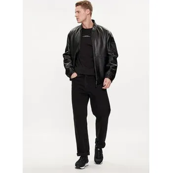 Oblečení a móda Calvin Klein T-Shirt Linear Back Logo K10K112486 Černá Regular Fit XL