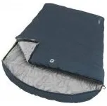 Outwell Campion Lux Double Univerzální - levý zip; Modrá spacák + DÁREK DLE VÝBĚRU!