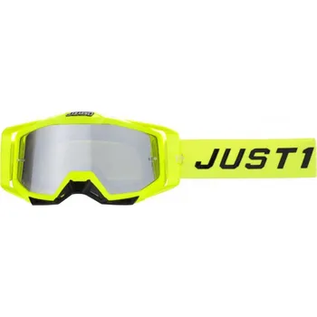Motocyklové brýle Brýle JUST1 IRIS 2.0 PULSAR fluo žluté UNI