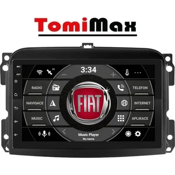 Autorádio TomiMax Fiat 500L Android 14 autorádio s WIFI, GPS, USB, BT HW výbava: 4 Core 1GB+16GB LOW, Velikost obrazovky: Dotyková obrazovka: 10,1"