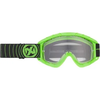 Auto-moto MX brýle DIRT, NOX (zelené fluo)